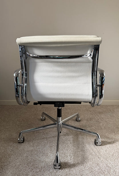 Vitra Eames EA217 työtuoli - Valkoinen Nahka