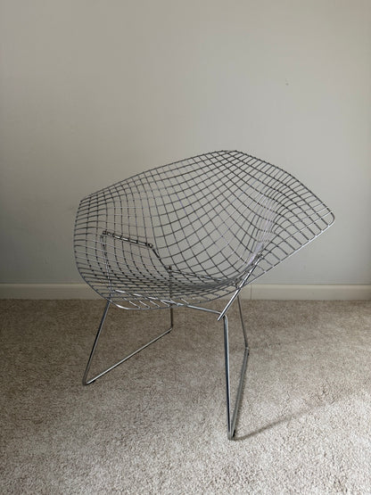 Harry Bertoia Diamond nojatuoli - Kromi